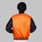 Satin Letterman Jacket