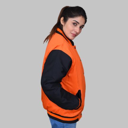 Varsity Jackets Women Twill