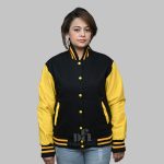 Women Varsity Jackets Twill Cotton