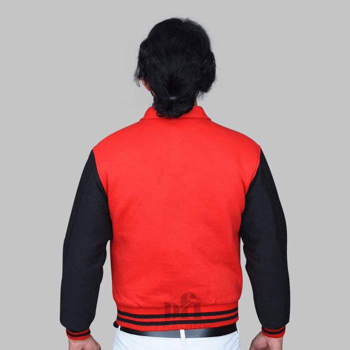 Men Letterman Jackets Cotton Fleece