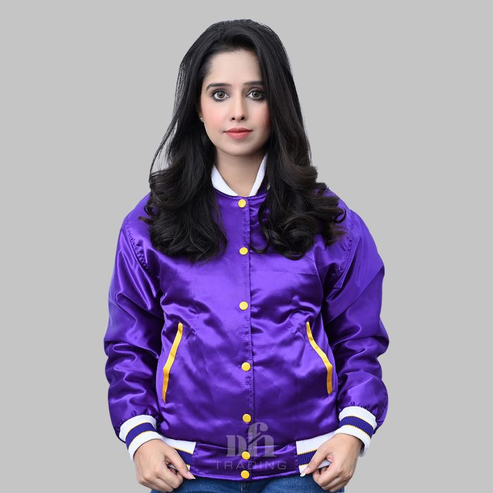 Letterman Jacket Satin Polyester