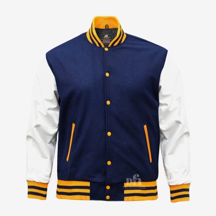 Custom Navy Varsity Jackets