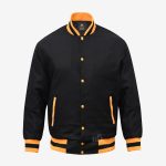 Custom Varsity Jackets Black