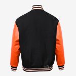 Letterman Jackets Black Orange