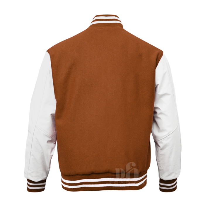 custom made Letterman jacket.