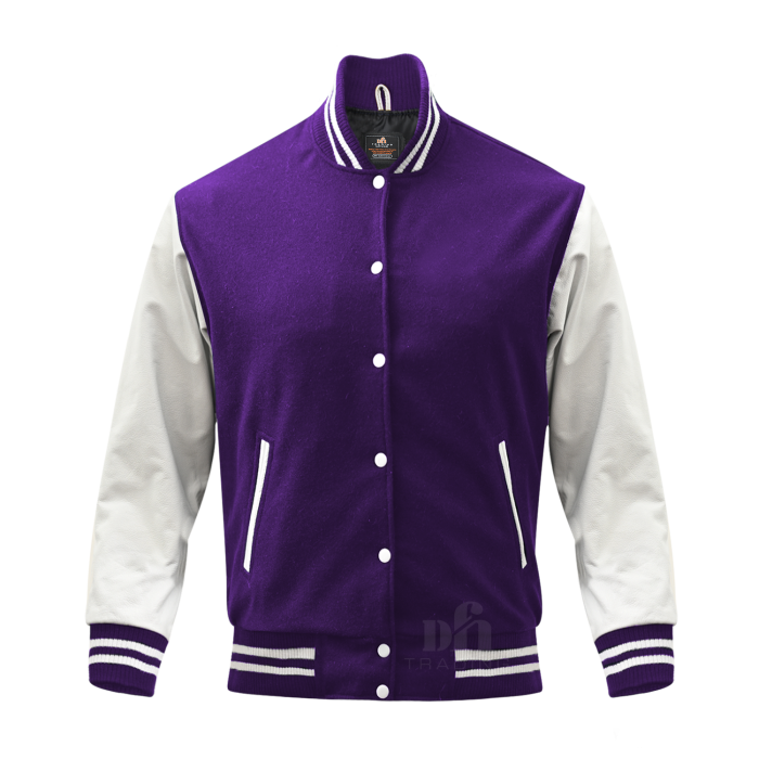 varsity leather jacket customized