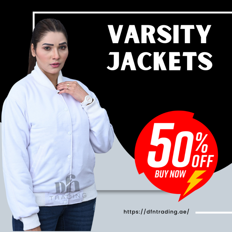 Cotton varsity jackets