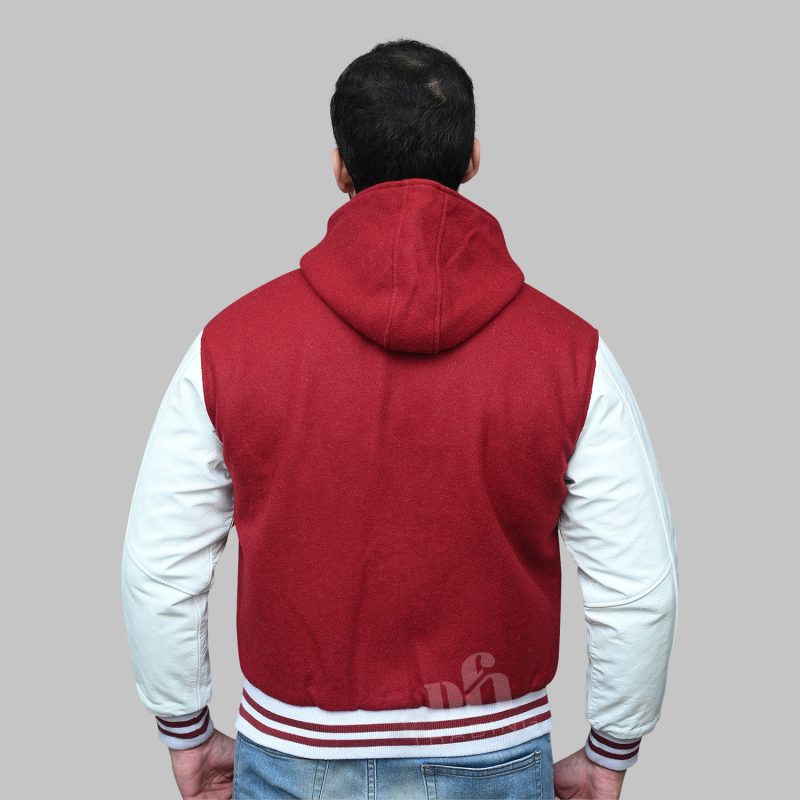 Varsity jackets with hood