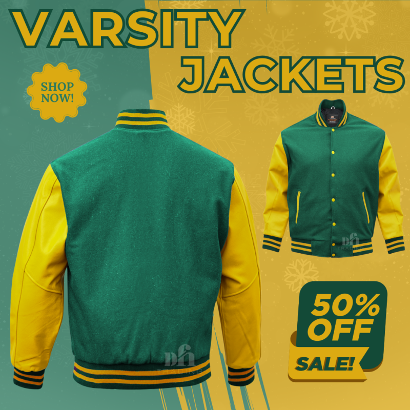 Build your own varsity jacket