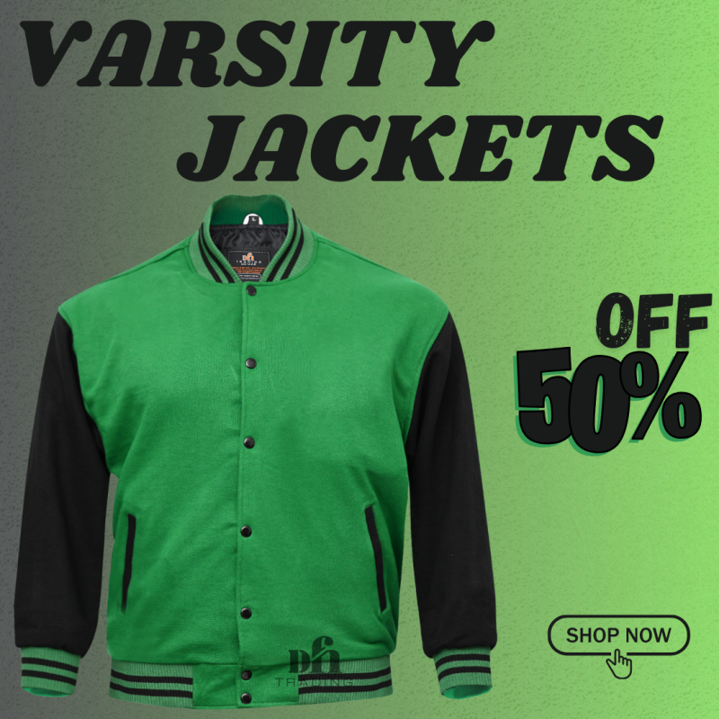 Custom Green Varsity Jackets