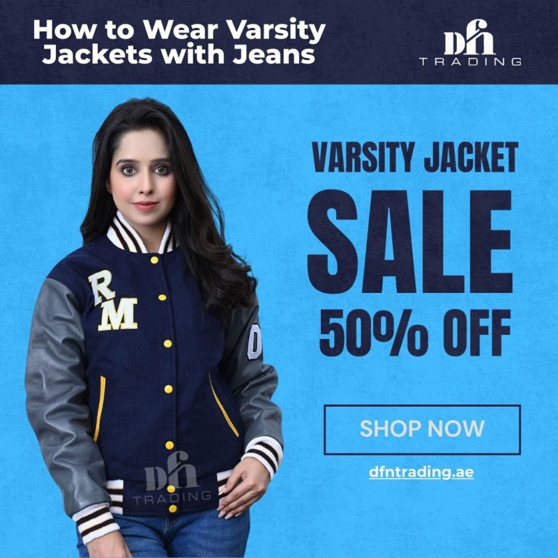 How to Wear Varsity Jackets with Jeans