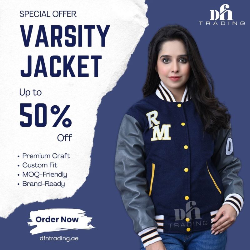 Embroidered Varsity Jackets for Graduating Seniors