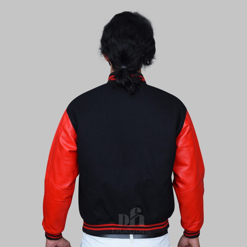 Leather Sleeve Varsity Jackets for Men