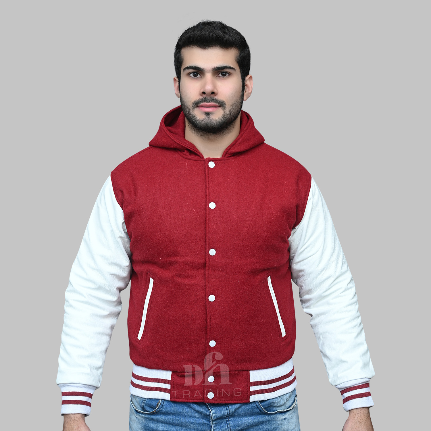 Classic Wool Varsity Jackets for Winter