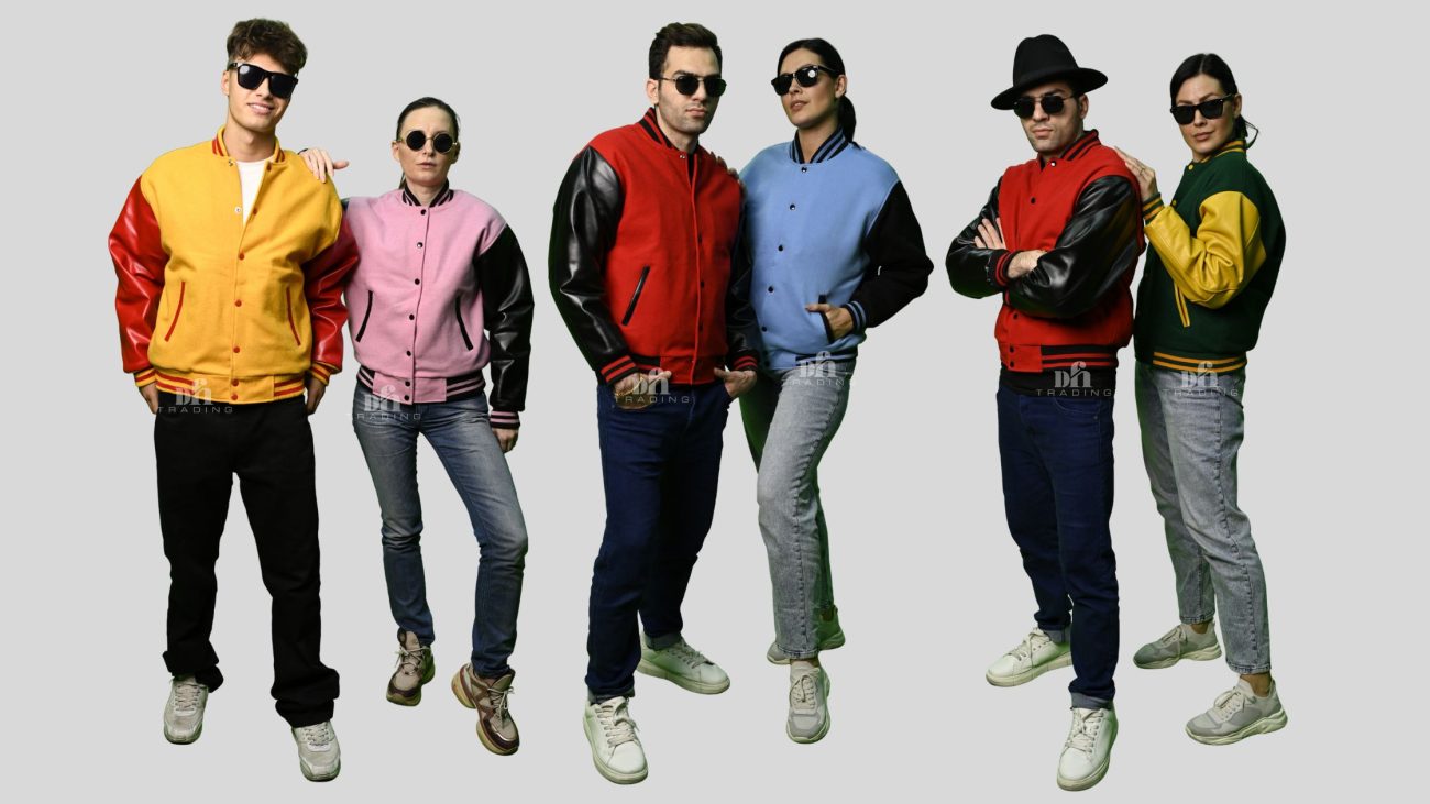 Varsity Jackets for College Sports Teams Bulk